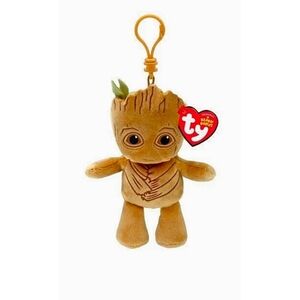 Ty Tan Plush Keychain